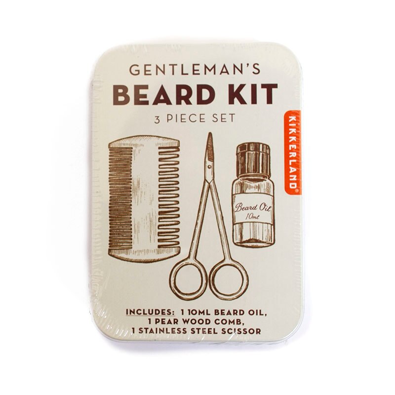 Kikkerland, Gentleman's, Beard Tin